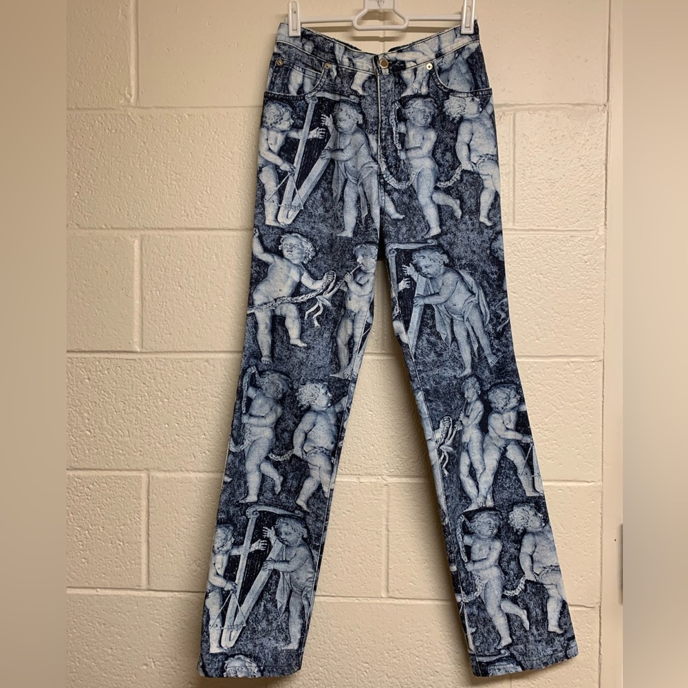 Equinox Cherub Print Jeans women’s 26